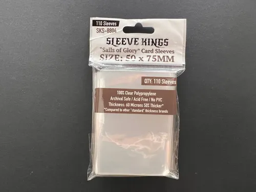 "Sails of Glory" Card Sleeves (50x75mm)