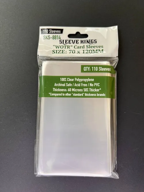 "WOTR" Card Sleeves (70x120mm)