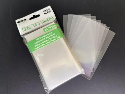 "Betrayal At House on the Hill" Compatible Sleeves (58x108mm)