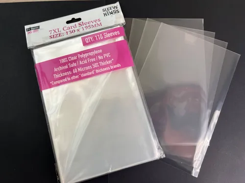 7XL Game Card Sleeves (130x195mm)