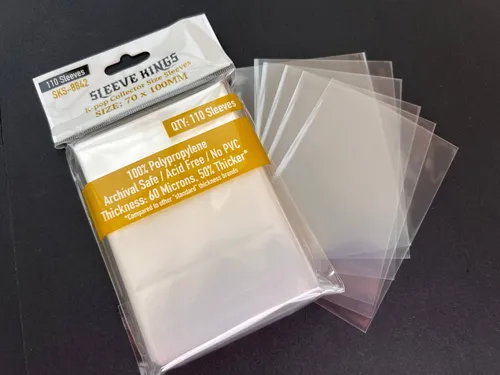 "Kpop" Collector Size Card Sleeve (70x100mm)