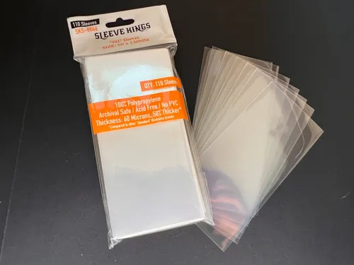 9XL Game Card Sleeves (60x130mm)