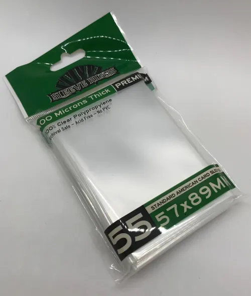 Standard American Card Sleeves (57x89mm)