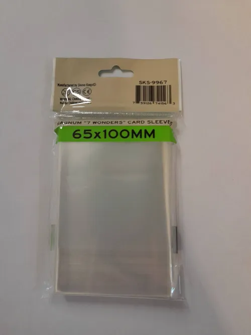 "7 Wonders" Magnum Card Sleeves (65x100mm)