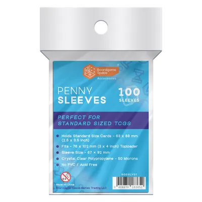 BGS Penny Sleeves (63×88mm)