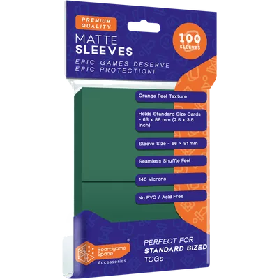 BGS Matte Sleeves (66×91mm)