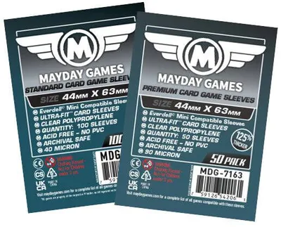 Mayday "Everdell Mini Compatible" Sleeves (44 X 63 MM)