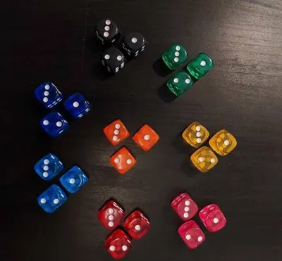 16mm D6 Transparent Dice – Pack of 10